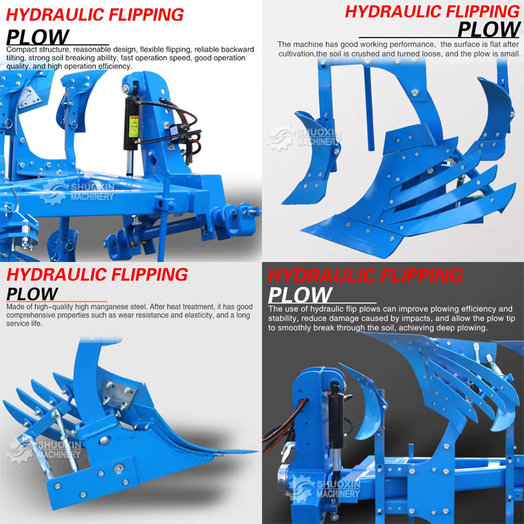 Hydraulic Reversible Plough