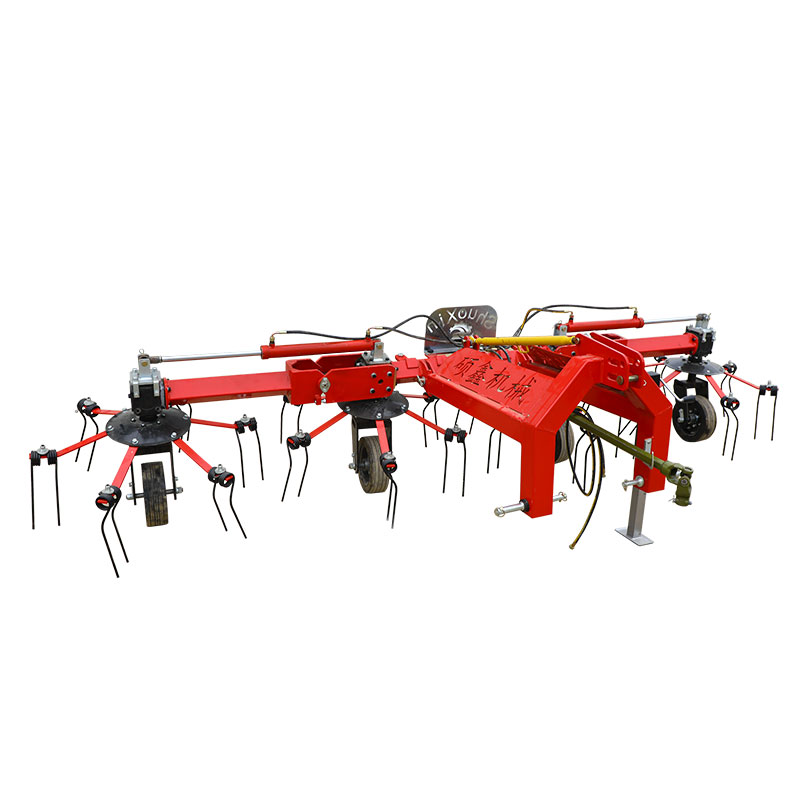 Towing hay rake rotary rotary rotary rotary